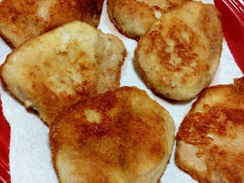 生姜焼き用豚肉で簡単とんかつ